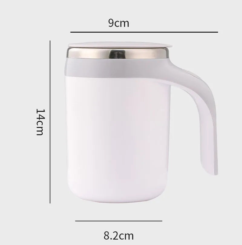 Caneca com Misturador Automático! ☕ O Presente Perfeito para quem Ama a Felicidade. 🎁 Frete grátis!