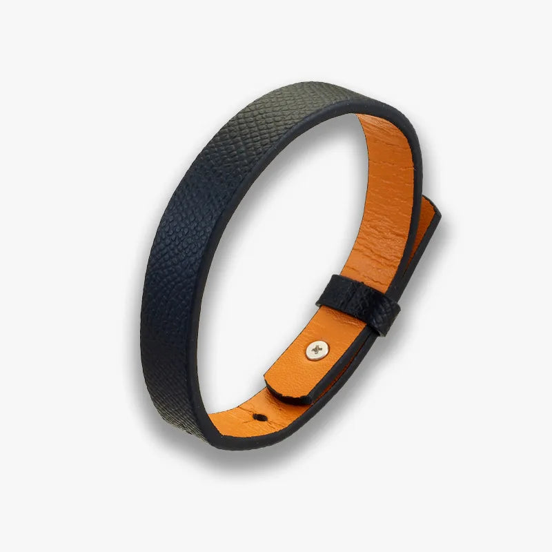 Pulseira Personalizável em Couro - Elegancy - Especial dia dos Pais com 30% OFF