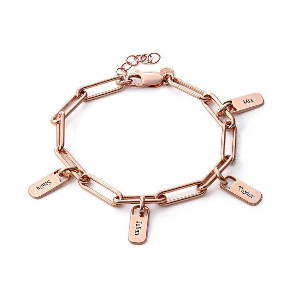 Pulseira Luxo Personalizada Feminina - Surpreenda a sua Amada! ❤️ Aproveite com 30% Off + Frete Grátis